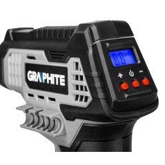 GRAPHITE 58G041 Kompresor akumulatorowy Energy+ 18V, wyświetlacz LCD, bez akumulatora 