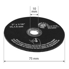 NEO TOOLS 14-017-400 Tarcza tnąca do 14-017, zestaw 5 szt. 