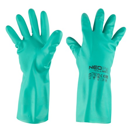 NEO TOOLS 97-695-9 Rękawice chemioodporne, nitrylowe, rozmiar 9