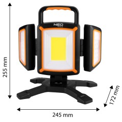 NEO TOOLS 99-125 Lampa akumulatorowa robocza 2000lm 
