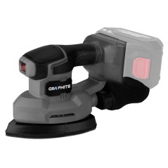 GRAPHITE 58GE141 Szlifierka oscylacyjna DELTA Energy+ 18V, bez akumulatora