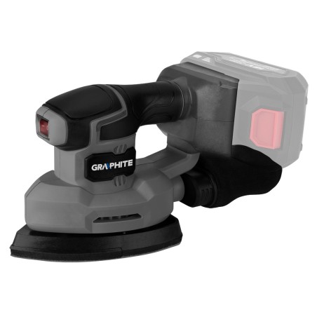 GRAPHITE 58GE141 Szlifierka oscylacyjna DELTA Energy+ 18V, bez akumulatora