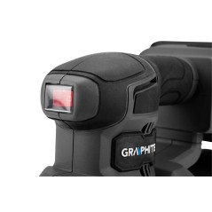 GRAPHITE 58GE141 Szlifierka oscylacyjna DELTA Energy+ 18V, bez akumulatora 