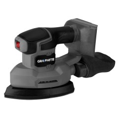 GRAPHITE 58GE141 Szlifierka oscylacyjna DELTA Energy+ 18V, bez akumulatora 
