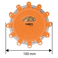 NEO TOOLS 99-128 Flara drogowa ostrzegawcza 