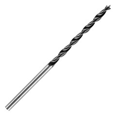 GRAPHITE 54T573 Zestaw wierteł do drewna, przedłużanych: 4, 5, 6, 7, 8, 10, 12 mm x 300 mm, 7 sztuk 