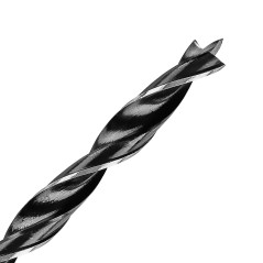 GRAPHITE 54T573 Zestaw wierteł do drewna, przedłużanych: 4, 5, 6, 7, 8, 10, 12 mm x 300 mm, 7 sztuk 