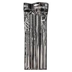 GRAPHITE 54T573 Zestaw wierteł do drewna, przedłużanych: 4, 5, 6, 7, 8, 10, 12 mm x 300 mm, 7 sztuk 