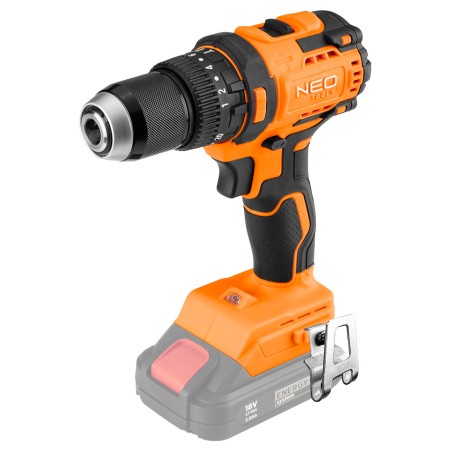 NEO TOOLS 04-619 Wiertarko-wkrętarka udarowa bezszczotkowa 18V, uchwyt 13mm, compact, Energy+, bez akumulatora