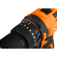 NEO TOOLS 04-619 Wiertarko-wkrętarka udarowa bezszczotkowa 18V, uchwyt 13mm, compact, Energy+, bez akumulatora 