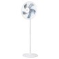 NEO TOOLS 90-015 Wentylator podłogowy 50W, śr. 40 cm, 3 prędkości, oscylacja, biały