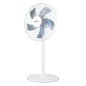 NEO TOOLS 90-015 Wentylator podłogowy 50W, śr. 40 cm, 3 prędkości, oscylacja, biały