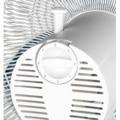 NEO TOOLS 90-015 Wentylator podłogowy 50W, śr. 40 cm, 3 prędkości, oscylacja, biały 