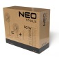 NEO TOOLS 90-015 Wentylator podłogowy 50W, śr. 40 cm, 3 prędkości, oscylacja, biały
