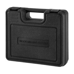 GRAPHITE 56T614 Frezy do drewna widiowe, trzpień 8 mm, zestaw 12 szt. 