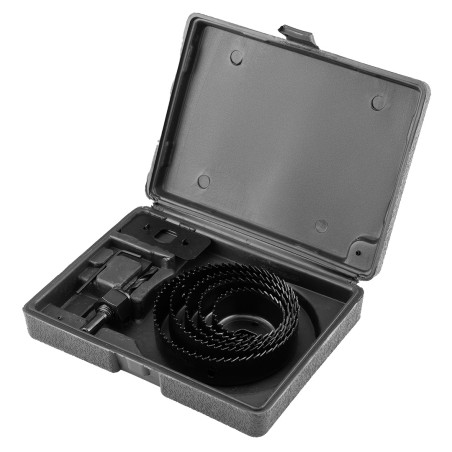 GRAPHITE 56T747 Otwornice do drewna z adapterem 51 - 102 mm, zestaw 8 szt.