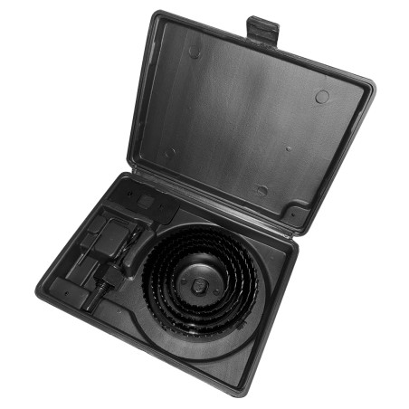 GRAPHITE 56T747 Otwornice do drewna z adapterem 51 - 102 mm, zestaw 8 szt.
