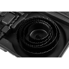 GRAPHITE 56T747 Otwornice do drewna z adapterem 51 - 102 mm, zestaw 8 szt. 