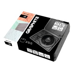 GRAPHITE 56T747 Otwornice do drewna z adapterem 51 - 102 mm, zestaw 8 szt. 