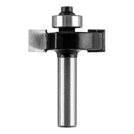 GRAPHITE 56T612 Frez do drewna z łożyskiem, ozdobny, widiowy, 32 x 10 mm, trzpień 8 mm