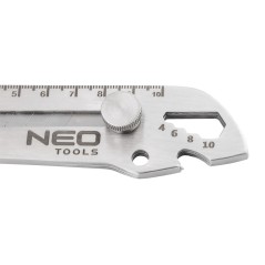 NEO TOOLS 63-713 Nóż z ostrzem łamanym wielofunkcyjny, 6 w 1 