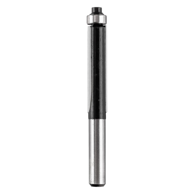 GRAPHITE 56T609 Frez do drewna prosty z łożyskiem, widiowy, 9.5 x 38 mm, trzpień 8 mm