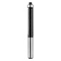 GRAPHITE 56T609 Frez do drewna prosty z łożyskiem, widiowy, 9.5 x 38 mm, trzpień 8 mm