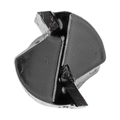 GRAPHITE 56T607 Frez do drewna prosty, dwuostrzowy, widiowy, 12 x 25 mm, trzpień 8 mm 