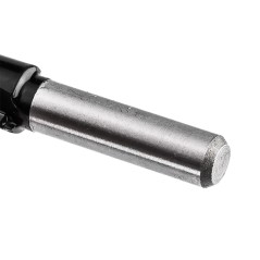GRAPHITE 56T607 Frez do drewna prosty, dwuostrzowy, widiowy, 12 x 25 mm, trzpień 8 mm 