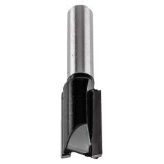 GRAPHITE 56T607 Frez do drewna prosty, dwuostrzowy, widiowy, 12 x 25 mm, trzpień 8 mm 