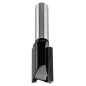 GRAPHITE 56T607 Frez do drewna prosty, dwuostrzowy, widiowy, 12 x 25 mm, trzpień 8 mm