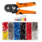 NEO TOOLS 01-562 Szczypce do zaciskania końcówek 205 mm + 1200 tulejek