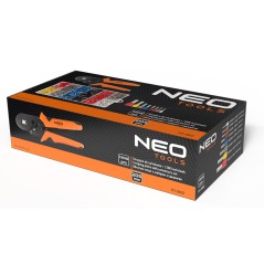 NEO TOOLS 01-562 Szczypce do zaciskania końcówek 205 mm + 1200 tulejek 
