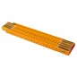 TOPEX 26C012-1 Miara składana drewniana 2 m, żółta