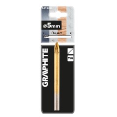 GRAPHITE 54T404 Wiertło uniwersalne TiN, 5 mm 