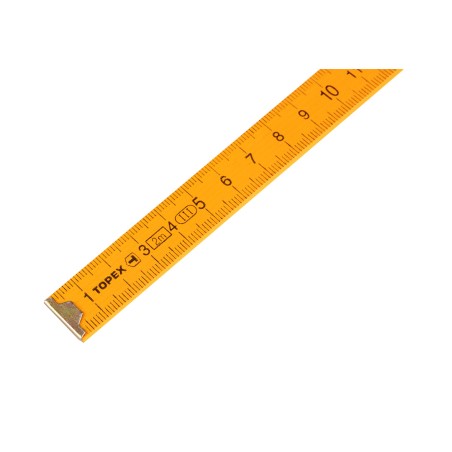 TOPEX 26C011-1 Miara składana drewniana 1 m, żółta