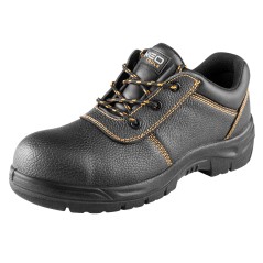 NEO TOOLS 82-160-45 Półbuty skórzane S1 SR FO, stalowy podnosek, rozmiar 45