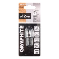 GRAPHITE 54T420 Fazownik Hex, 12 mm 
