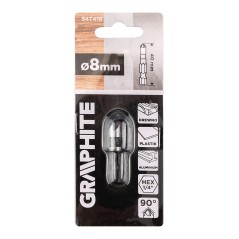 GRAPHITE 54T418 Fazownik Hex, 8 mm 