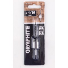 GRAPHITE 54T424 Wiertło z fazownikiem do drewna 4 mm/16 mm 