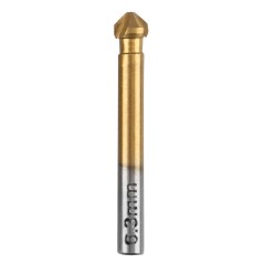GRAPHITE 54T427 Wiertła fazujące stożkowe pogłębiacze TiN, 6.3-20.5 mm, zestaw 6 szt. 