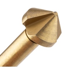 GRAPHITE 54T427 Wiertła fazujące stożkowe pogłębiacze TiN, 6.3-20.5 mm, zestaw 6 szt. 