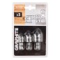 GRAPHITE 54T423 Zestaw fazowników Hex, 12, 16, 19 mm, zestaw 3 szt.