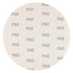 GRAPHITE 58T271 Krążki ścierne, perforowane, na rzep z otworami 225 mm, P60, 5 szt. 