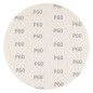 GRAPHITE 58T271 Krążki ścierne, perforowane, na rzep z otworami 225 mm, P60, 5 szt.