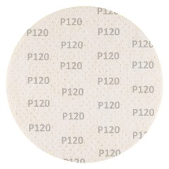 GRAPHITE 58T274 Krążki ścierne, perforowane, na rzep z otworami 225 mm, P120, 5 szt. 