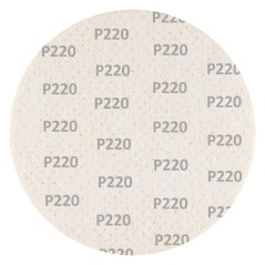 GRAPHITE 58T277 Krążki ścierne, perforowane, na rzep z otworami 225 mm, P220, 5 szt. 
