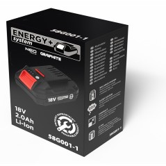 GRAPHITE 58G001-1 Akumulator Energy+ 18V Li-Ion 2.0Ah 