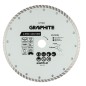 GRAPHITE 57T321 Tarcza diamentowa do cięcia turbo, 230 x 22.22 mm, na sucho i mokro