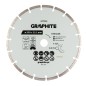 GRAPHITE 57T313 Tarcza diamentowa do cięcia segmentowa, 230 x 22.2 mm, na sucho